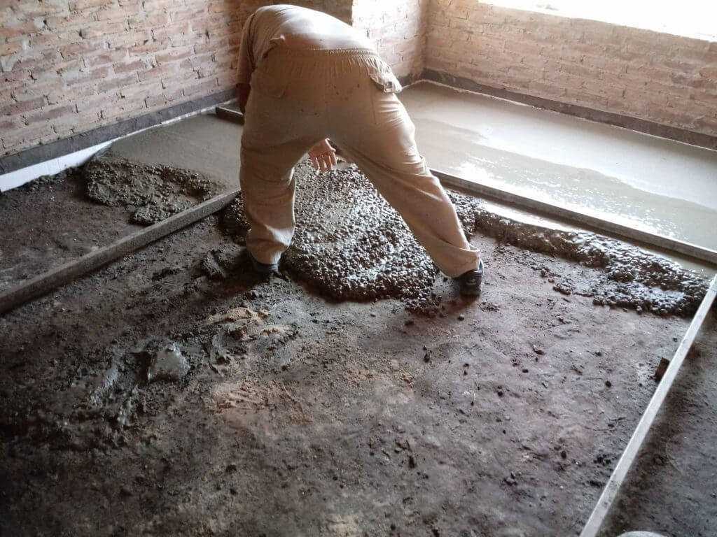 cálculo de cemento por metro cuadrado en obra