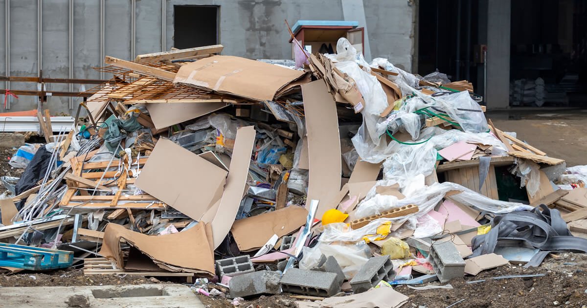 calcular desperdicio de material en obra